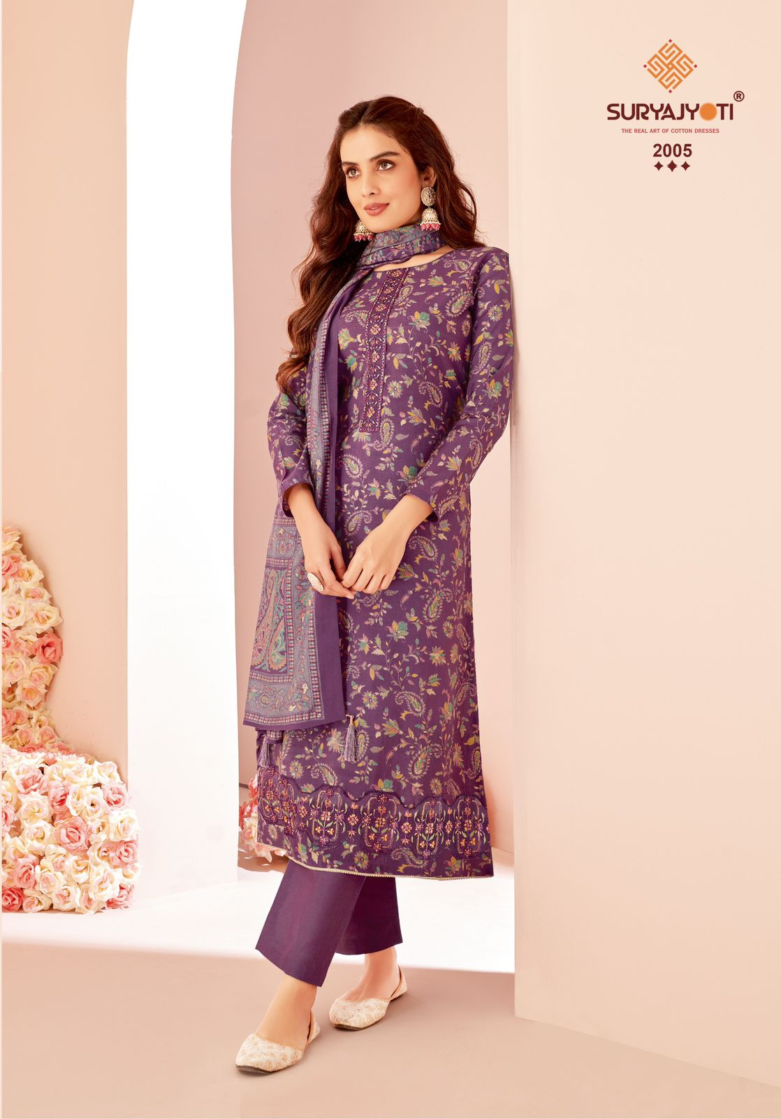 Kanika Vol 2 By Suryajyoti Modal Foil Printed Dress Material Wholesale Price In Surat
